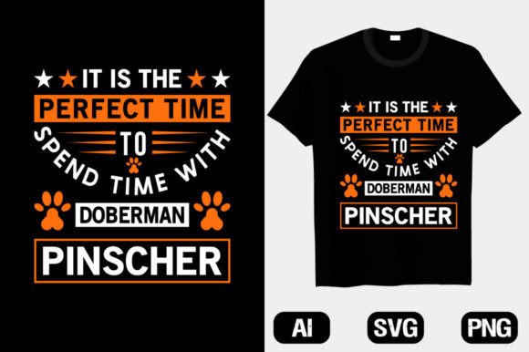 Doberman Pinscher Graphics & T-Shirt Designs