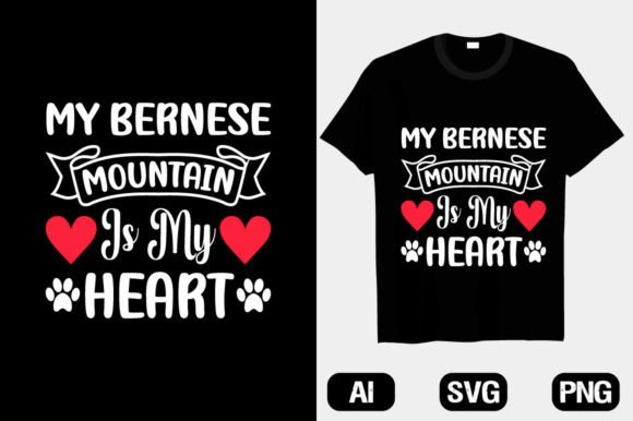 Dog Trendy Typography Graphics & T-Shirt Designs