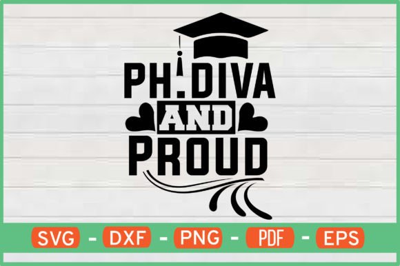 Ph.diva and Proud SVG Graphics for Crafts