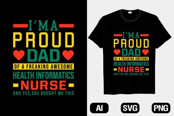 Trendy Nurse Typography Graphics & T-Shirt Designs